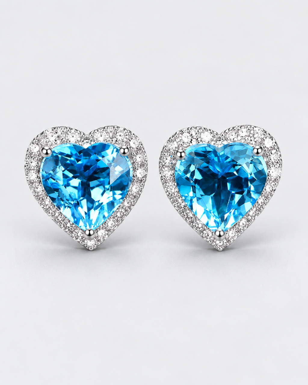 Herlux Heart Studs