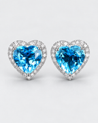 Herlux Heart Studs