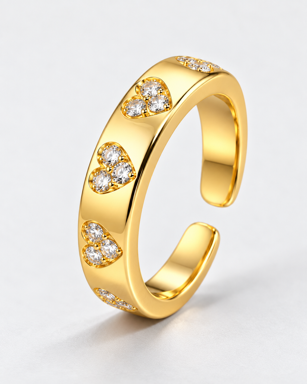 Herlux Amour Heart Ring