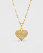 HERLUX Pavé Heart Pendant