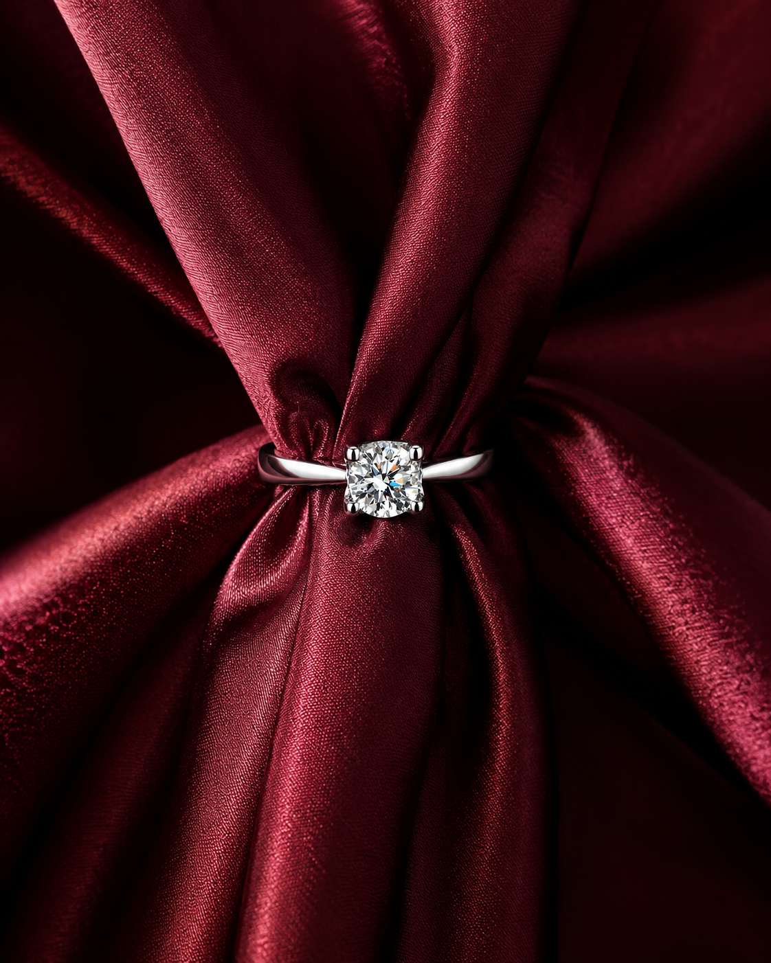 Herlux Solara Solitaire Ring