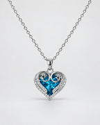 Herlux Azure Heart Pendant