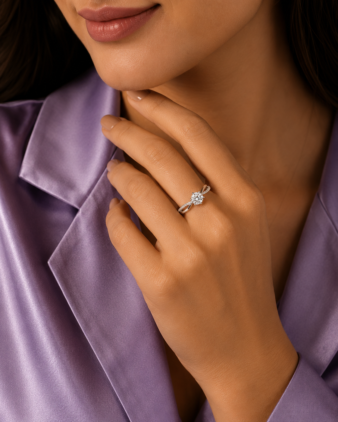 Herlux Eterna Twist Ring