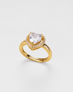 HERLUX Gold Heart Ring