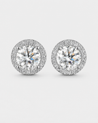 Herlux Halo Radiance Stud Earrings