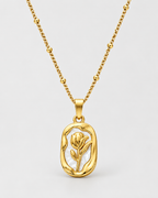 Herlux tulip pendant necklace