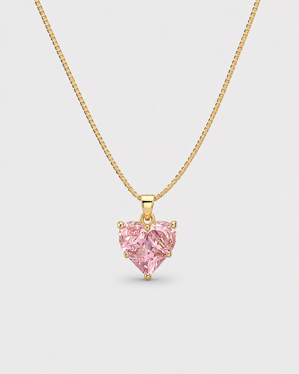 Herlux Rosé Heart Pendant