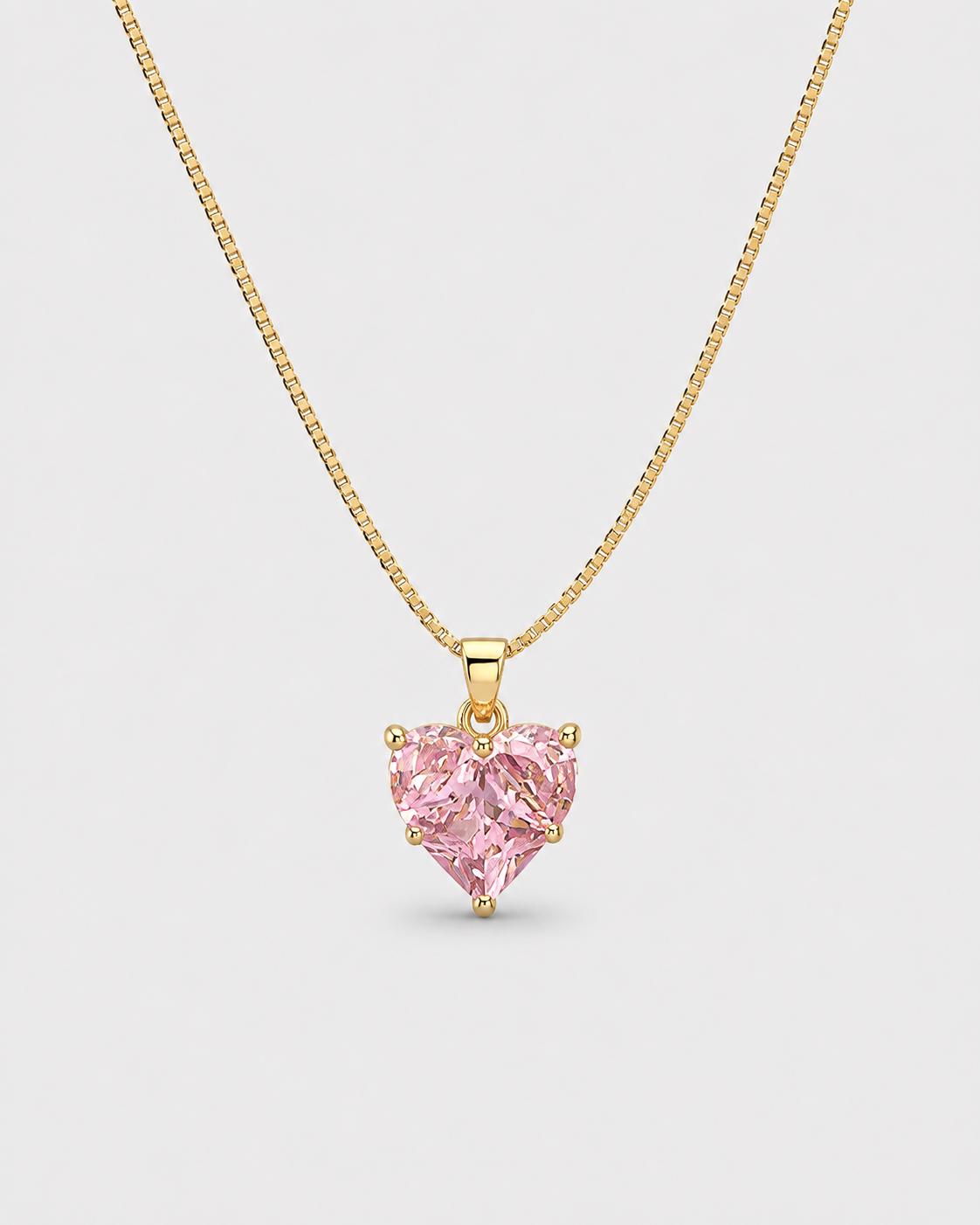 Herlux Rosé Heart Pendant