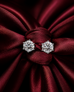 Herlux Lumière Solitaire Stud Earrings