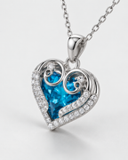 Herlux Azure Heart Pendant