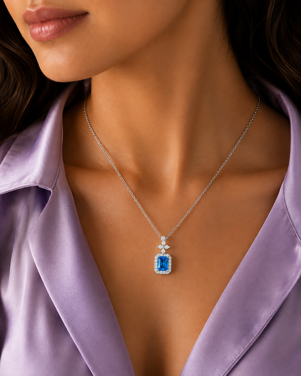 Herlux Celestial Blue Pendant