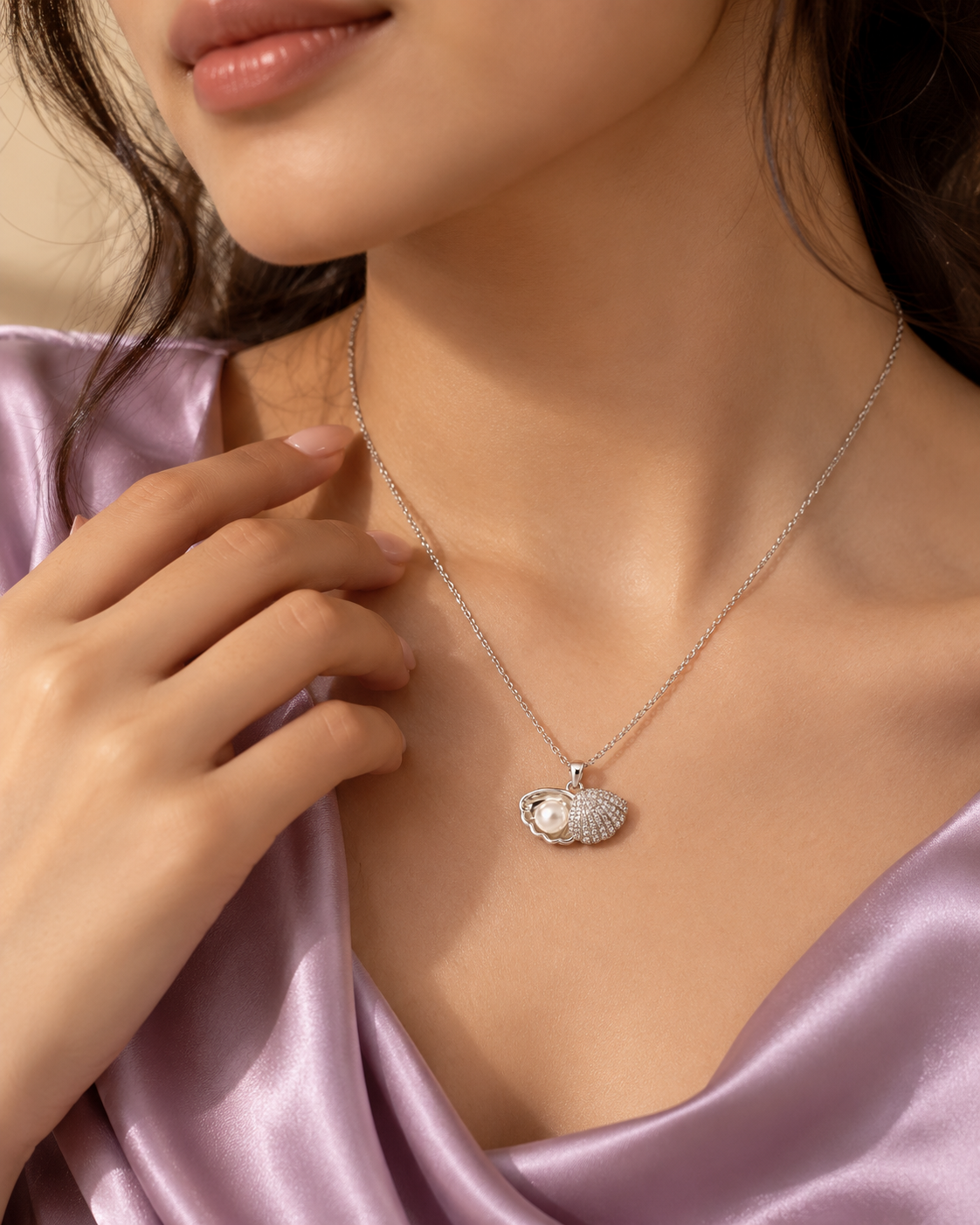 Herlux Pearl Shell Pendant