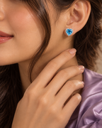Herlux Heart Studs