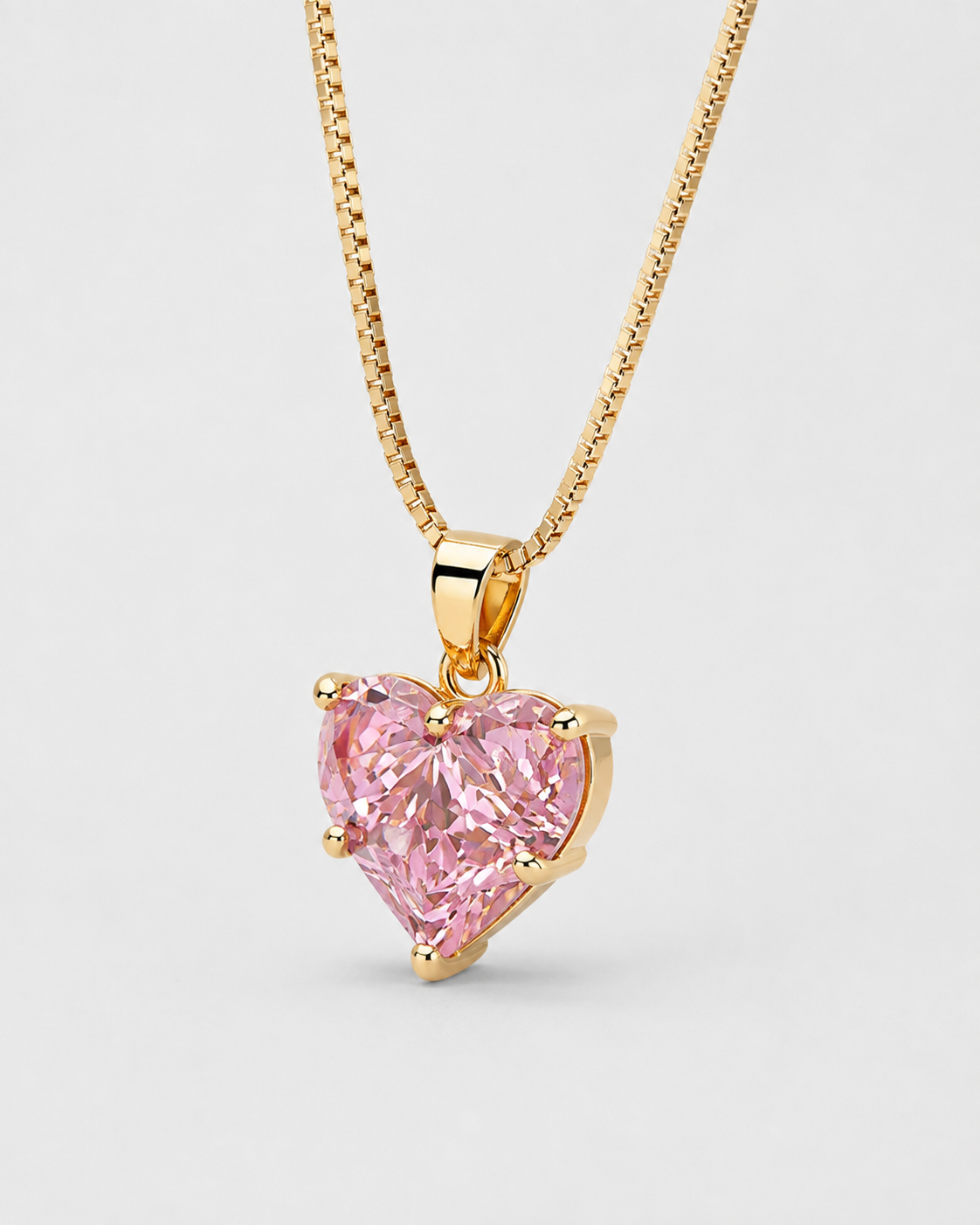 Herlux Rosé Heart Pendant