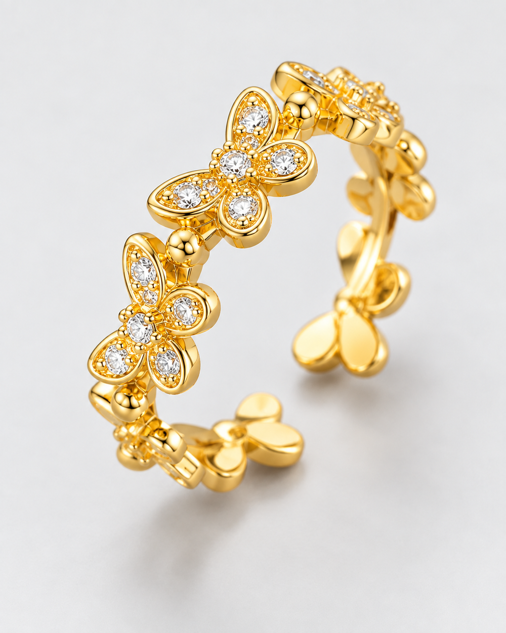 HERLUX Élan Butterfly Ring