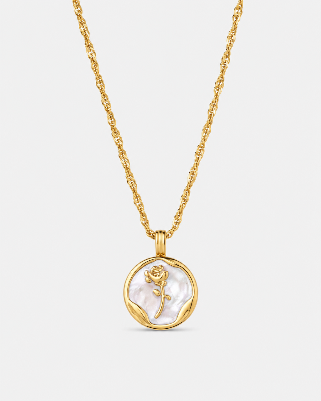 Herlux Rose Pearl Pendant
