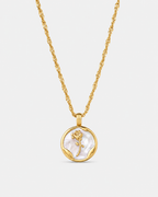 Herlux Rose Pearl Pendant