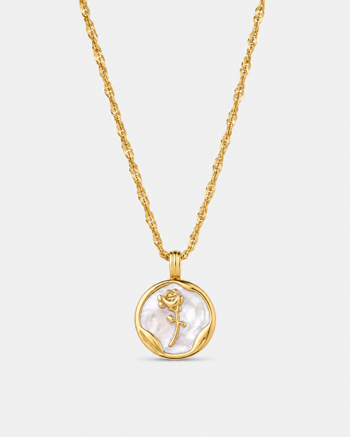 Herlux Rose Pearl Pendant