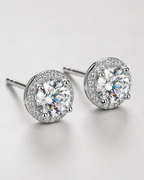 Herlux Halo Radiance Stud Earrings