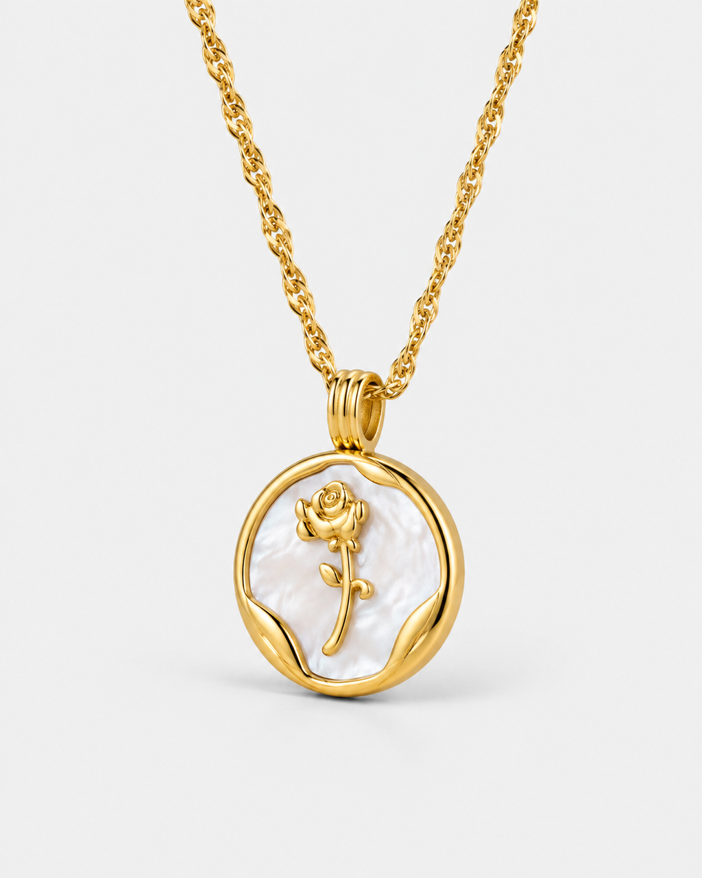 Herlux Rose Pearl Pendant