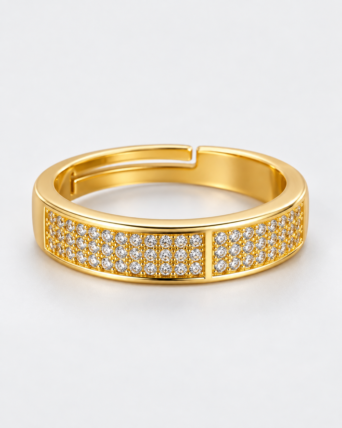 Herlux Lumière Pavé Ring