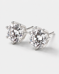 Herlux Lumière Solitaire Stud Earrings