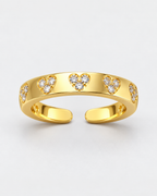 Herlux Amour Heart Ring