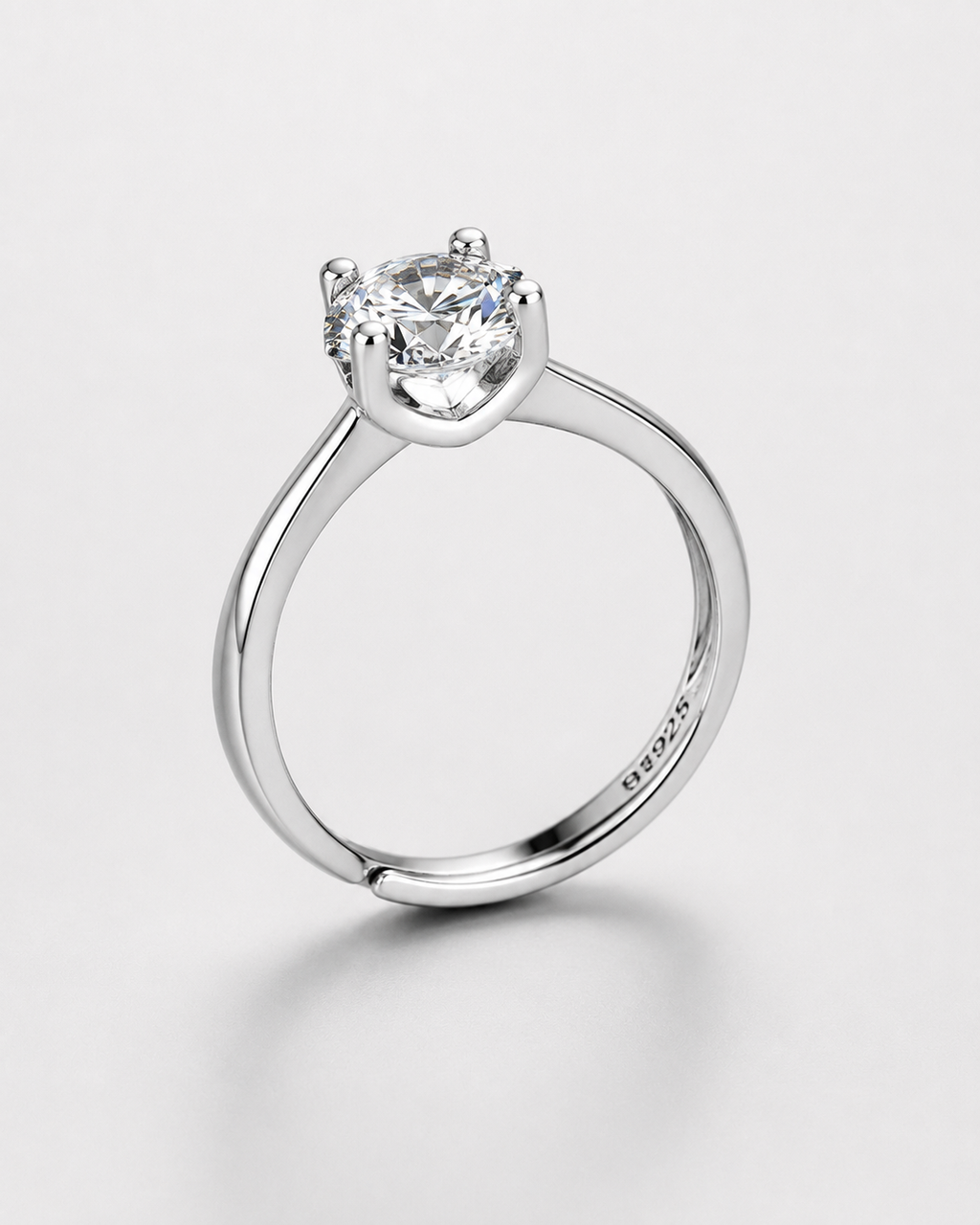 Herlux Solara Solitaire Ring