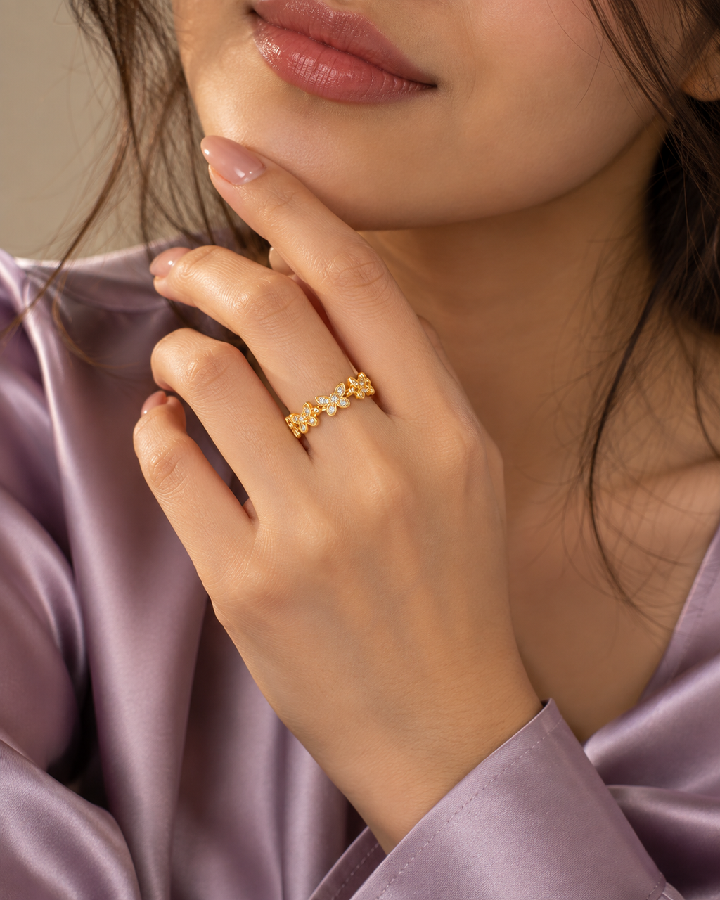HERLUX Élan Butterfly Ring
